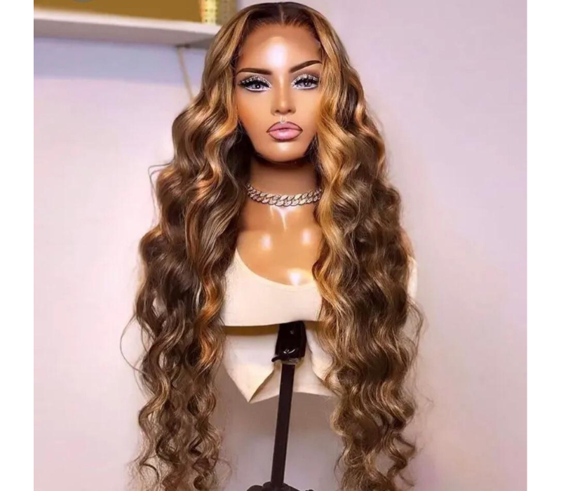 30 inch Transparent 13x4 lace front 100% human Hair